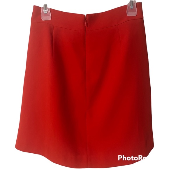 HOST PICK ♥️Banana Republic red skirt in size 4 petite - Picture 5 of 5